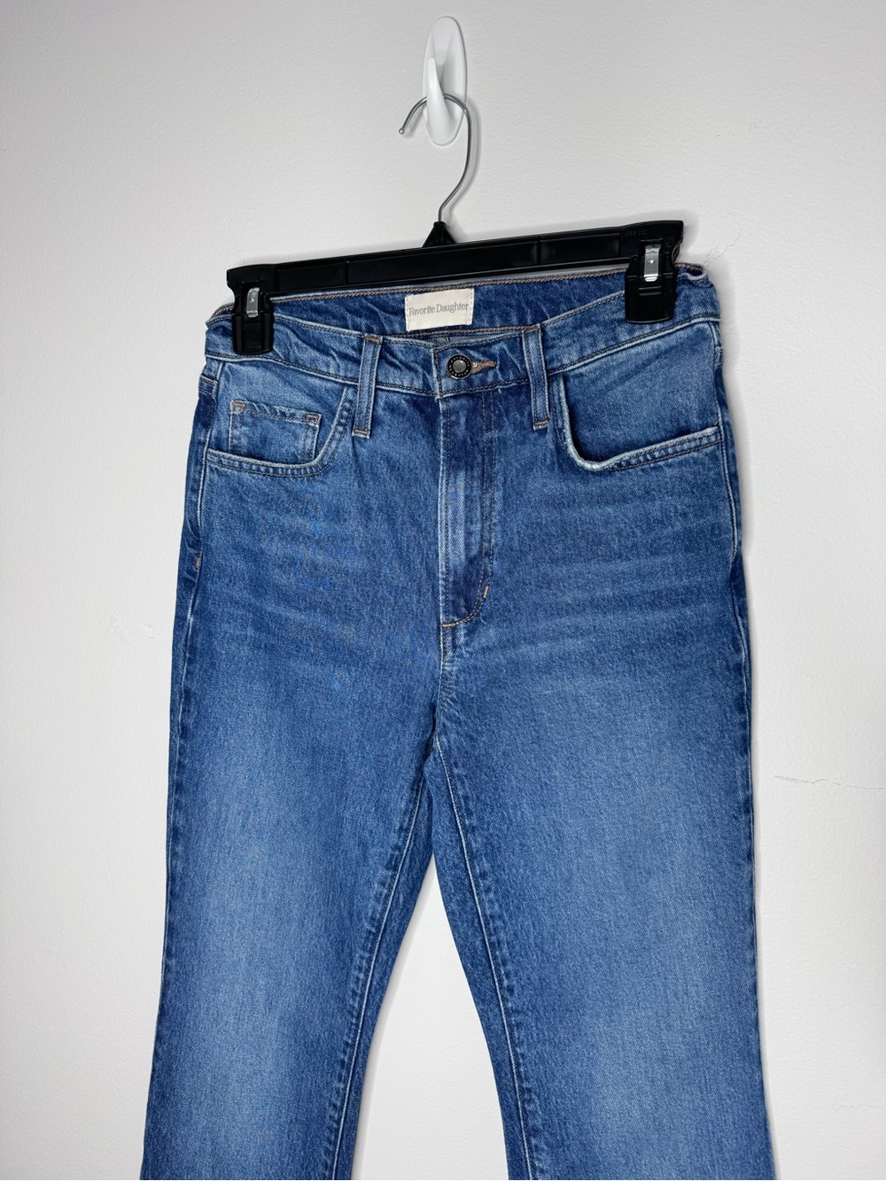 Favorite Daughter THE SHORTIE MORGAN HIGH RISE STRAIGHT Size 26 NWT - Picture 5 of 11